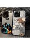 Xiaomi Redmi Note 14 4g Compatible Phone Case Camera Protection Hard Back Anti Fall Map - 6