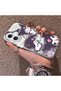 iPhone 16 Compatible Protective Silicone Edge Acrylic Back Kuromi Case - 2