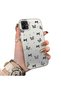 Samsung Galaxy A03 Compatible Acrylic Back Silicone Edge Bow Protective Case