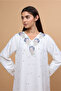 Floral Crystal Pieces Classic Jalabiya - 2