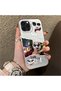 حافظة واقية متوافقة مع هاتف iPhone 14 Pro Max مصنوعة من السيليكون الخلفي من الأكريليك على شكل مهرج جوكر - 4