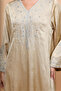 Elegant Embroidery Crystals Beaded Jalabiya - 2