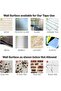 Strong Double-Sided Tape Heavy Duty, Super Sticky, Non-Toxic, Non-Slip Adhesive - 6