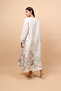 Classic Floral Linen Fabric Jalabiya - 4