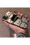 Samsung Galaxy A03 Compatible Silicone Edge Acrylic Back Sweet Cat Protective Case - 3