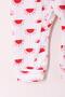 Red Baby Boy 100% Cotton Zippered 3-Piece Mushroom Hedgehog Patterned Cuffed Romper Set (9 Months 12 Months 18 Months) - 6
