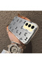 Samsung Galaxy S24 Fe Compatible Acrylic Back Silicone Edge Bow Protective Case - 3