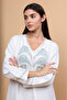Embroidery Modern Crystal Jalabiya - 2