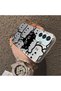 Samsung Galaxy M15 Compatible Silicone Edge Acrylic Back Sweet Cat Protective Case