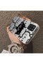 Samsung Galaxy A12/M12 Compatible Silicone Edge Acrylic Back Sweet Cat Protective Case