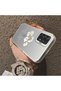 Samsung Galaxy A52/A52S Compatible Silicone Edge Acrylic Back White Flower Protective Case - 4