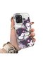 Xiaomi Redmi 12 4g Compatible Protective Silicone Edge Acrylic Back Kuromi Case
