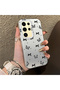 Samsung Galaxy S24 Ultra Compatible Acrylic Back Silicone Edge Bow Protective Case - 4