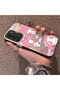 Samsung Galaxy S22 Compatible Protective Silicone Edge Acrylic Back Kuromi Case - 2
