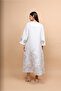 Classic Floral Crystal Jalabiya - 4