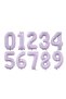 1 Number Lilac Foil Balloon 40 Inch 100 cm - 2
