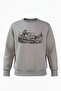 Outdoor Hunting Hunter and Hunting Dogs 100% Cotton Regular Fit Crew Neck 3 Thread Winter Sweatshirt