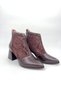 Women's Summer Boots (Special File) Genuine Brown Leather - 5