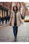 Women's Zippered Youth Sports Large Size Waterproof Hooded Fur Short Nova Coat 1186 - 3
