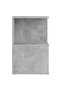 Bedside Cabinets 2 pcs Concrete Grey 35x35x55 cm Engineered Wood - 4