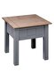 Nightstand Grey 50.5x50.5x52.5 cm Pine Panama Range - 2
