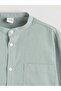 Judge Collar Linen Blended Boy's Shirt - 2