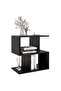 Bedside Cabinet Black 50x30x51.5 cm Engineered Wood - 2