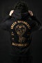 Greek God Black Oversized Hoodie Greek Mythology Atlas Printed Sweatshirt