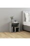 Bed Cabinet Concrete Grey 40x30x40 cm Engineered Wood
