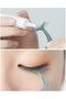2pcs False Eyelashes Extension Applicator Stainless Steel Remover Clip Tweezers Nipper Tool - 5