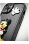 iPhone 13 Case 3D Embossed Cartoon Pattern Camera Protection Shockproof Silicone Cover - 4