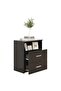 Bed Cabinet Black 50x32x60 cm - 2