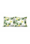 Satin 100% Cotton Oxford Pillowcase 2 Pack Tropical