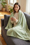 Wellsoft Tv Blanket 140X180 cm - Green