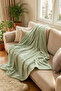 Wellsoft Tv Blanket 140X180 cm - Green - 2