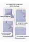Ranforce Fabric for Sewing Duvet Covers – 100% Cotton, 240 cm × 100 Cm, Marble Pattern V-108 - 5