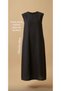 Women's Long Undershirt Dress - Lining Cotton Fabric - 4