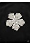 Iron-On Flower Pattern Stone Decorative Strip Applique - 3