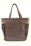 Women's Brown Genuine Suede Shoulder Bag - 4