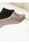 Turtleneck Sweater 3-Piece Ready Pack Seasonal Savior Piece Cotton Turtleneck Slimfit - 3