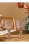 L’Marche Collection LCW HOME Pink Glass Water Tumbler 2-Piece 220 ml - 2