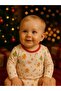 Baby New Year Themed Organic Long Sleeve Snap-On Bodysuit - 4