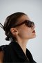 Classic Unisex Brown Glass Smoked Leopard Pattern Uv Protection Sunglasses - 5