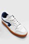 Casual Men's Leather Sneaker Shoes White - 3