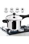 Triply Stainless Steel Pressure Cooker With Outer Lid, 5 litre, Silver - 2
