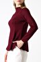 Polyviskon Mock Neck Basic Blouse – Casual and Comfortable - 4