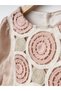 Süzene Detailed Wrinkled Girl's Dress - 2