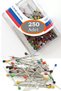 Steel Scarf Shawl Pin 250 Pieces Bulk Pin 32mm Stainless Enamel Mixed Color