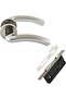 Villa European Interior Wooden Door Handle Key With Lockbody