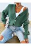 Women's Knitwear Buttoned Cardigan 4X4 New Season - 5